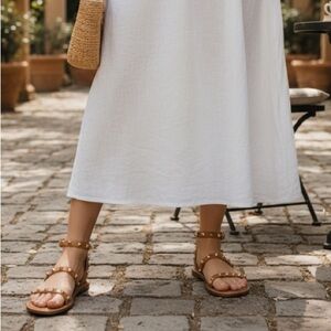 Forever Gladiator Sandal Size 8